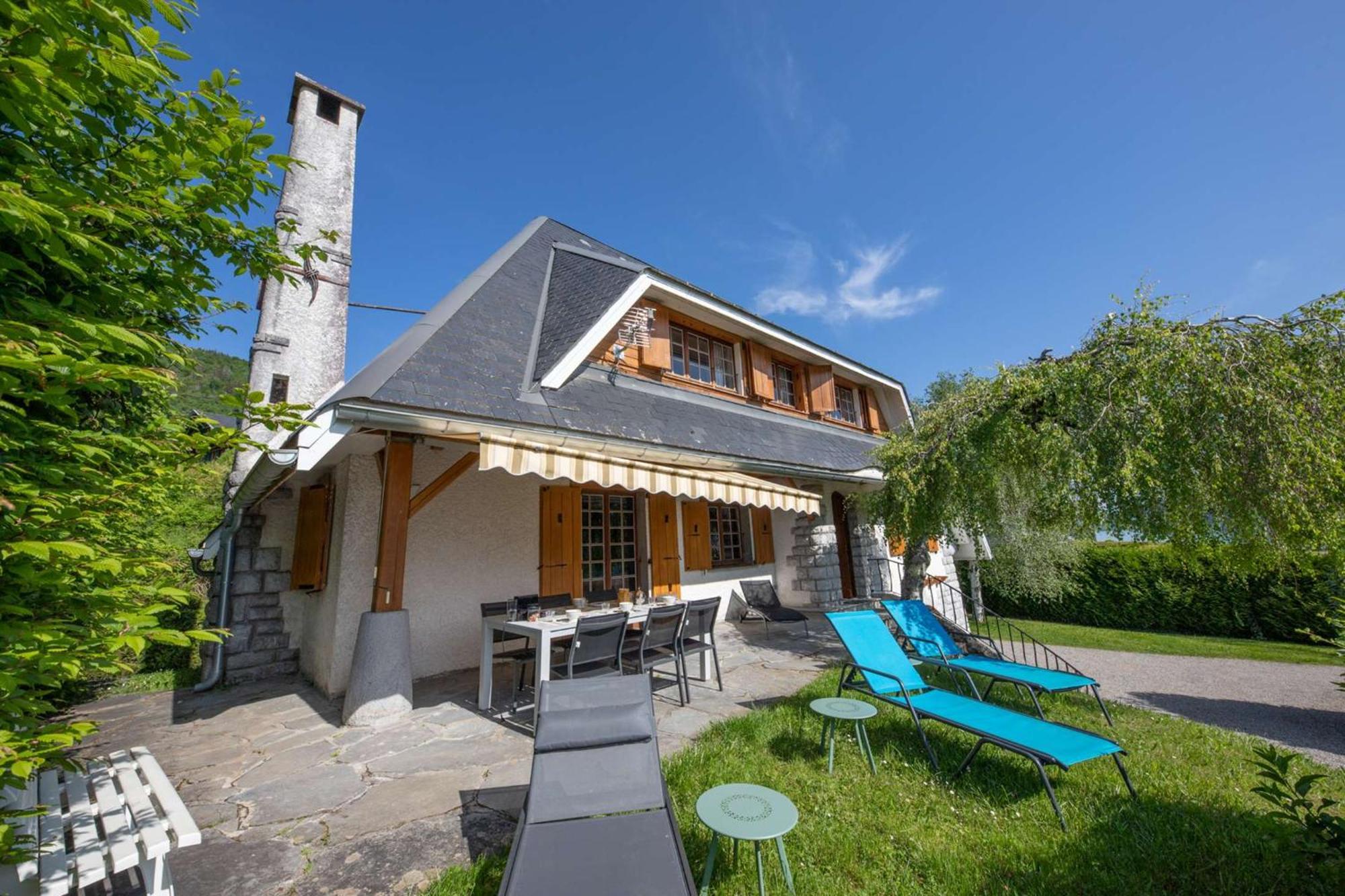 Savoielac - Lac D'Annecy - Sevrier - Bord De Lac : Villa Poisson Rouge Экстерьер фото